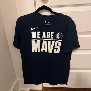 Nike Navy Blue "We Are Mavs" Short Sleeve Tee